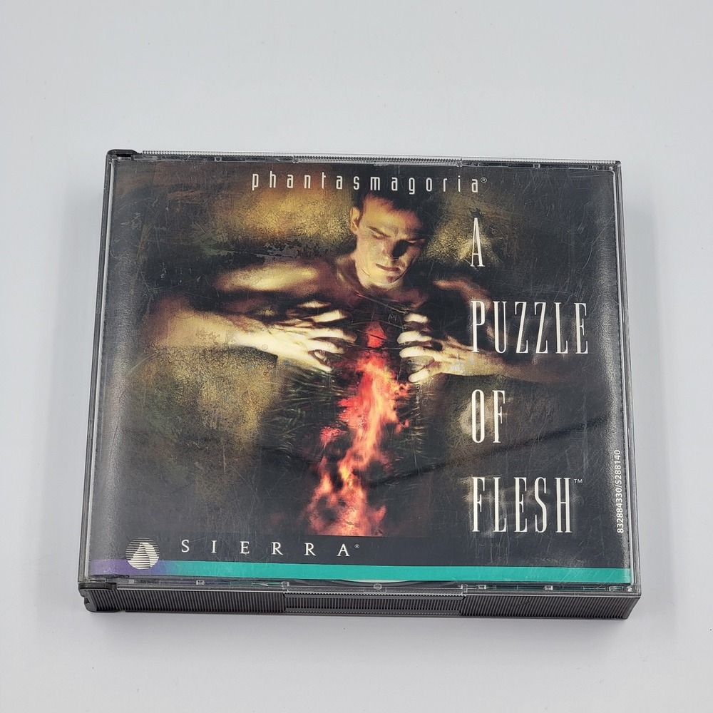 Phantasmagoria A Puzzle of Flesh PC/Mac 1996 Sierra 5 Disc Complete w/ Manual